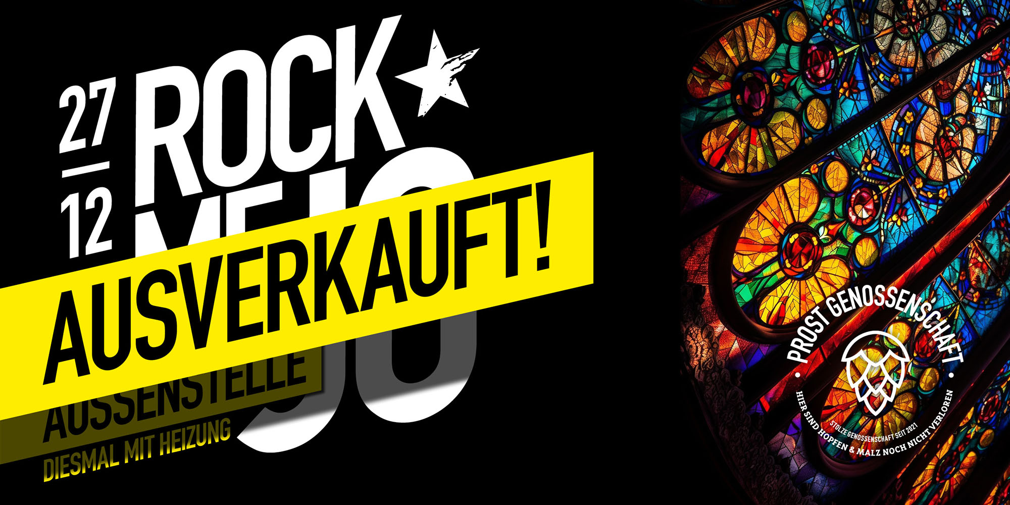 Banner Facebook ausverkauft